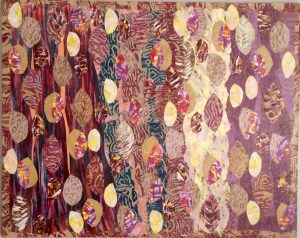 Feuilles d'automne entre ciel et terre Collage-acrylique, 2015 30 x 24 po. 270 $ 