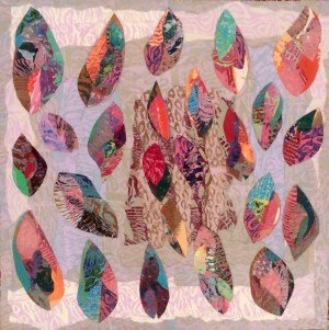 Les feuilles mortes se ramassent à la pelle Collage-acrylique, 2015 24 x 24 po. 240 $