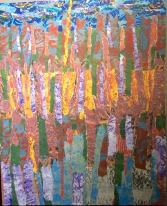 Belledune Collage - acrylique, 2015 16 x 20 po. 250 $